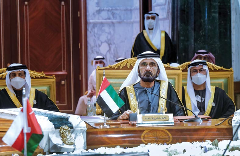 محمد بن راشد يشارك في أعمال الدورة الثانية والأربعين للمجلس الأعلى لمجلس التعاون لدول الخليج العربية 
