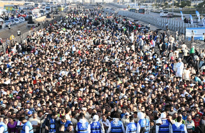 50 ألف متسابق يشاركون في النسخة التاسعة من سباق زايد الخيري بمصر  