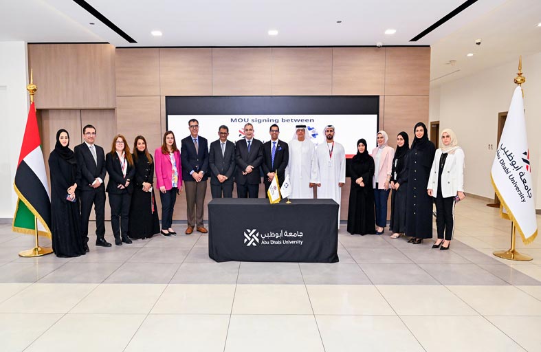 جامعة أبوظبي تتعاون مع برجيل القابضة لتطوير البحوث السريرية وتعزيز البرامج الأكاديمية