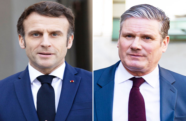 ماكرون وستارمر يلتقيان بترامب وسط قلق من موقفه حيال أوكرانيا