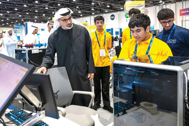 خالد بن محمد بن زايد: الاستثمار في تنمية مهارات الشباب وتمكينهم بالمعارف يُشكِّل ركيزة أساسية ضمن رؤية الإمارات 