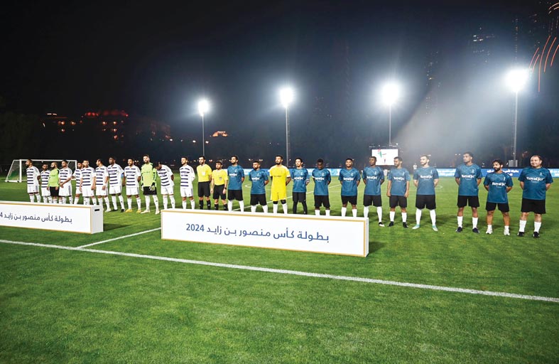 فوزان في ختام الجولة الأولى لكأس منصور بن زايد