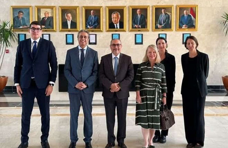 مصر والأمم المتحدة تؤكدان أهمية تحسين الأوضــاع الإنســانية وإعـادة إعمـار غـزة