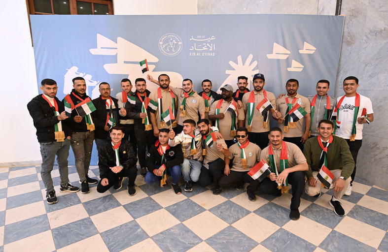 «الفارس الشهم 3» تحتفل بعيد الاتحاد الـ54 في العريش 