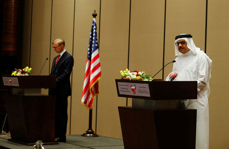 واشنطن والمنامة تؤكدان التزامهما بمكافحة العدوان الإيراني