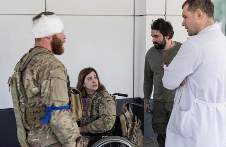 أمريكيون لبوا نداء القتال نصرة للقضية الأوكرانية 