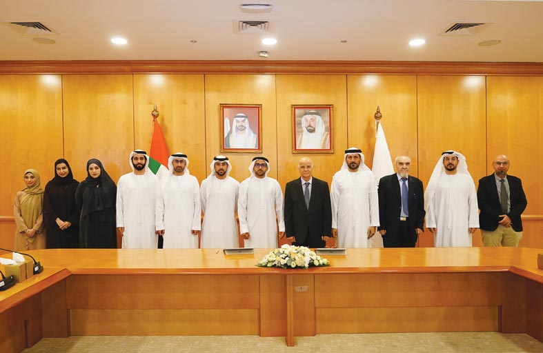 دائرة العلاقات الحكومية وجامعة الشـــارقة توقعان مذكــرة تفاهــم