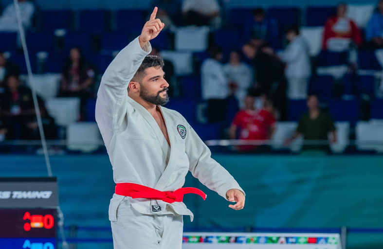 سعيد الكبيسي: هدفي في «أبوظبي العالمية لمحترفي الجوجيتسو» أن أكون أفضل لاعب إماراتي