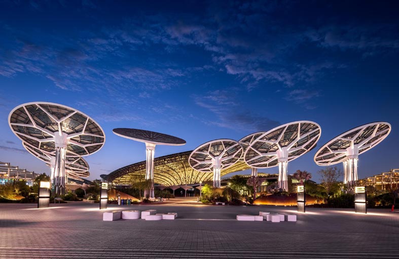 رسائل إنسانية لاستضافة الإمارات COP28 في مدينة إكسبو