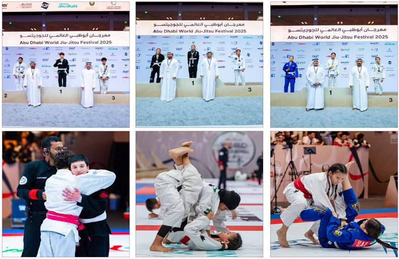 حضور لافت ومنافسات قوية في ثاني أيام بطولة أبوظبي العالمية لمحترفي الجوجيتسو 
