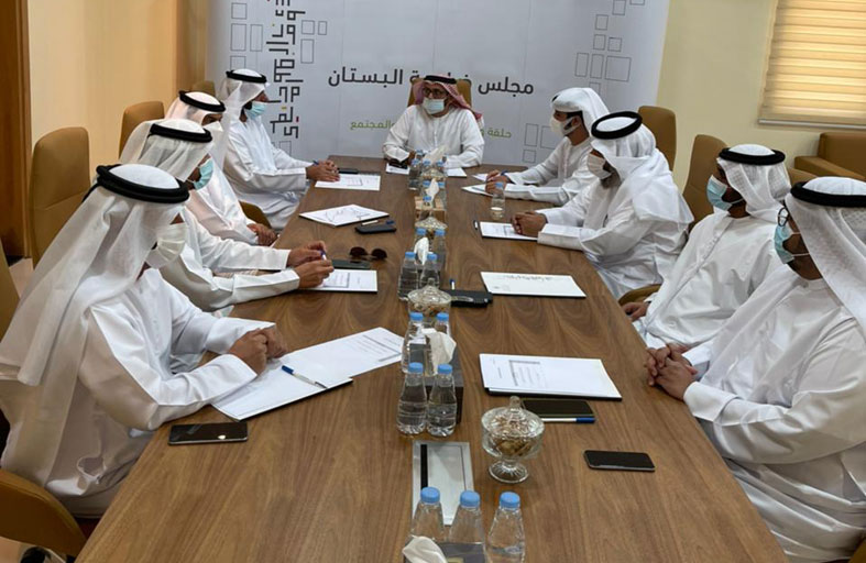 مجلس ضاحية البستان في الذيد يناقش في اجتماعه أعماله لخدمة المجتمع   