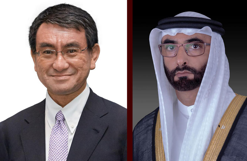 البواردي ووزير الدفاع الياباني يبحثان عبر الاتصال المرئي التعاون المشترك