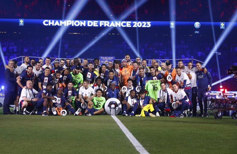 الدوري الفرنسي.. سان جيرمان يهيمن على الألقاب والدفاع أبرز السلبيات