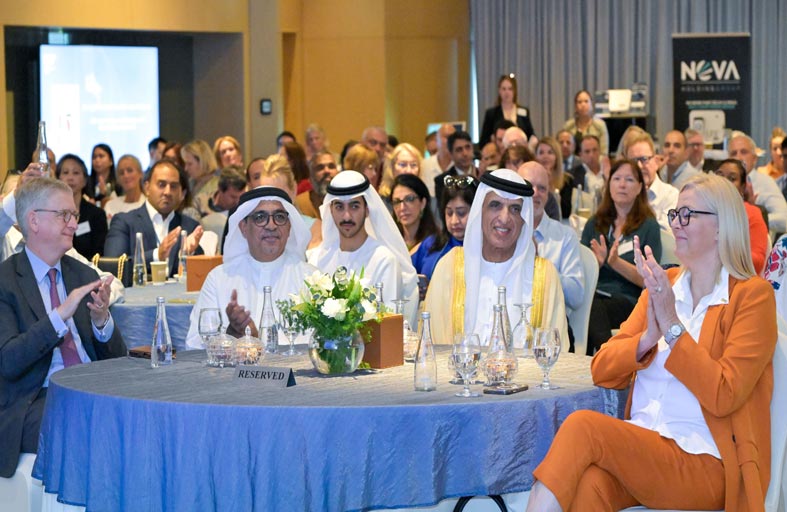 سعود بن صقر يشهد ملتقى مجموعة أعمال رأس الخيمة