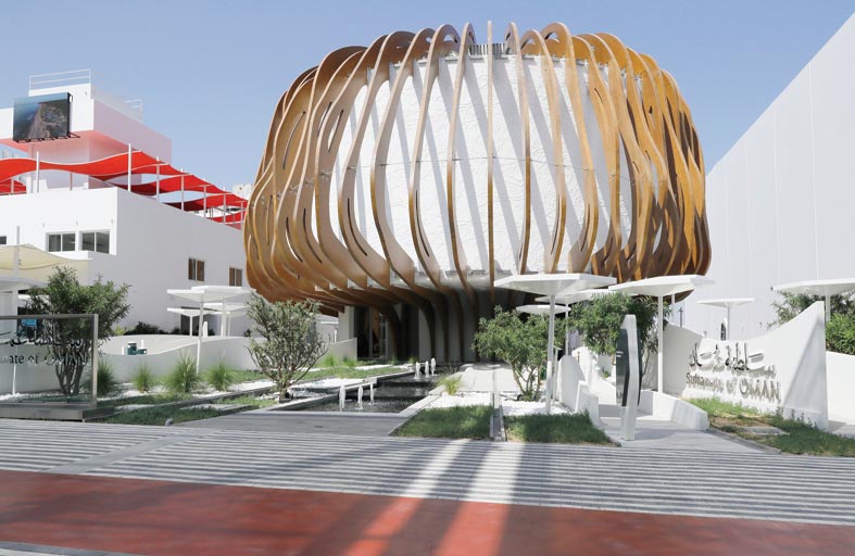 رائحة اللبان تفوح من جناح سلطنة عمان في إكسبو دبي 