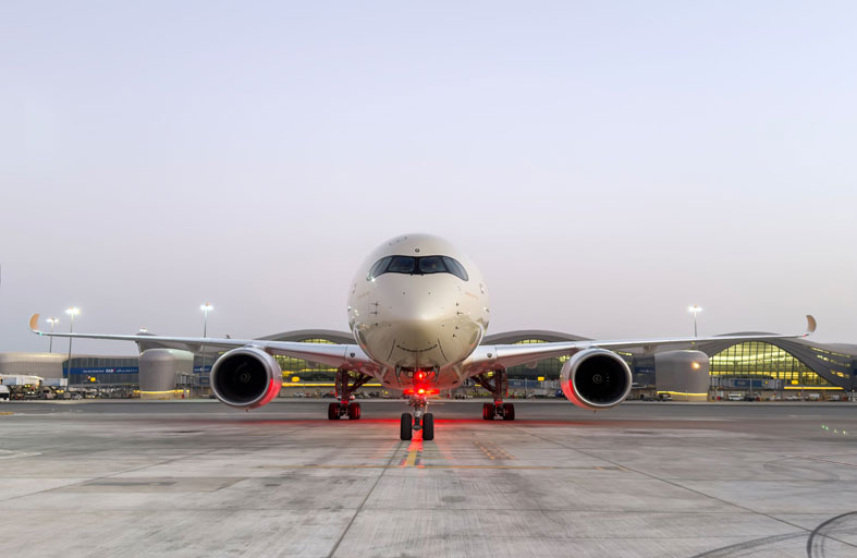 الاتحاد للطيران تستقبل  أحدث طائراتها من طراز A350