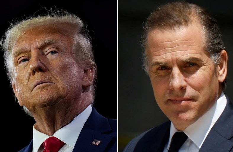 خبراء: رهان ترامب على استغلال إدانة هانتر بايدن قد يرتّد عليه