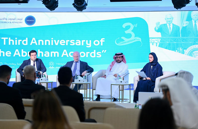 ندوة حوارية في تريندز: الاتفاقيات الإبراهيمية غيرت مسار الشرق الأوسط برمته