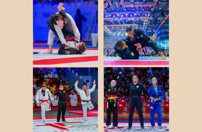 9000 لاعب ولاعبة من 137 دولة يشاركون في «أبوظبي لمحترفي الجوجيتسو»