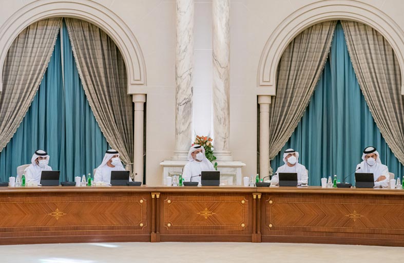 ولي عهد الشارقة يترأس اجتماع المجلس التنفيذي