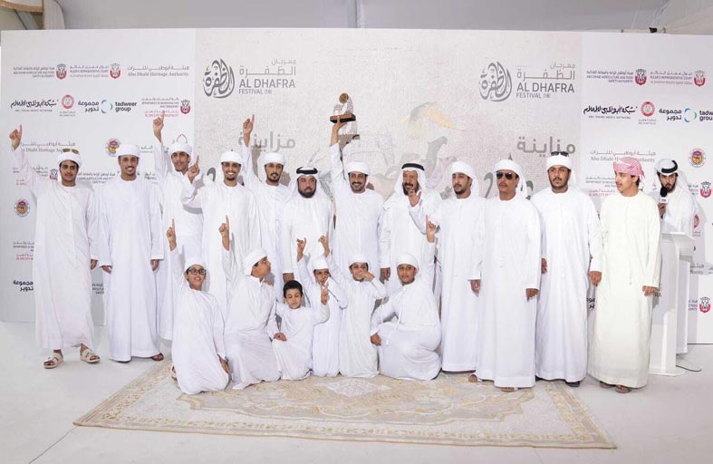 مشاركة واسعة في مزاينة سويحان بمهرجان الظفرة