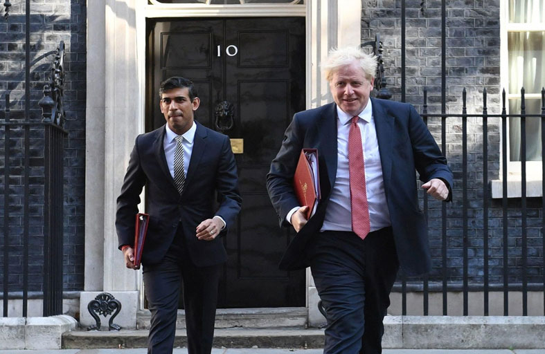 جونسون وسوناك.. معركة للفوز برئاسة حزب المحافظين 