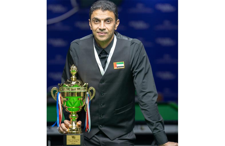 شهاب يحرز ذهبية في البطولة العربية للبلياردو والسنوكر