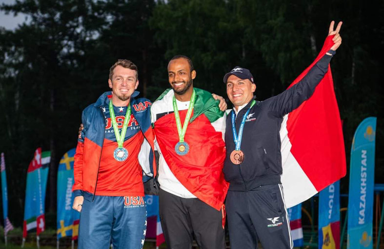 منتخبنا للمظلات يحصد 5 ميداليات ملونة في مونديال روسيا