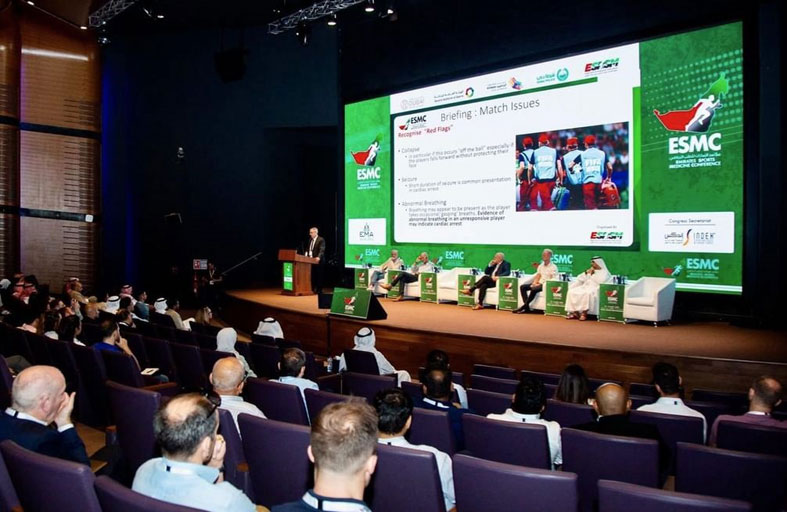 600 متخصص و66 ورقة بحثية في مؤتمر الإمارات للطب الرياضي