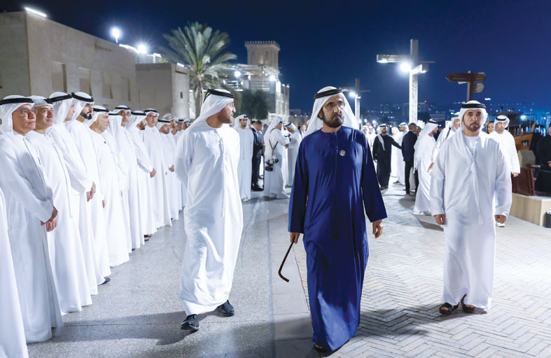 محمد بن راشد: قوة الترابط بين أبناء الإمارات نموذج عالمي في الأُلفة والتعايش 