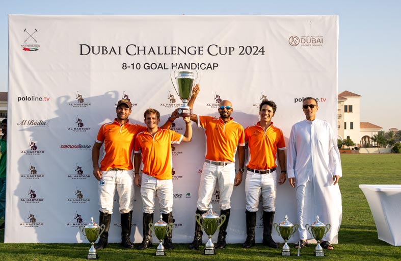 بهنسالي يتوج بطلا لكأس تحدي دبي والحبتور يفوز بكأس الترضية 