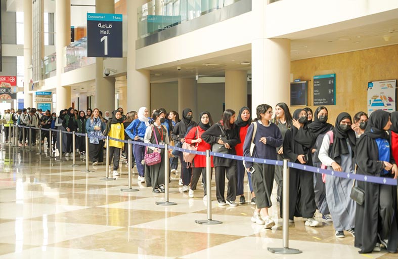 معرض نجاح للتعليم العالي يستقبل أكثر من 24 ألف زائر