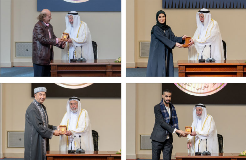 حاكم الشارقة يكرّم الفائزين بجائزة القوافي 2025 