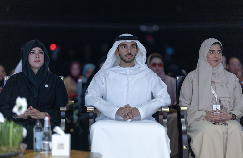  لطيفة بنت محمد تشهد حفل تكريم الفائزين بـ «جائزة الإعلام للشباب العربي»