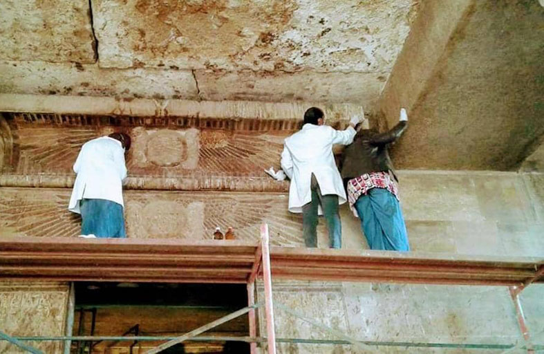 افتتاح معبد إيزيس بعد 150 عاما من اكتشافه