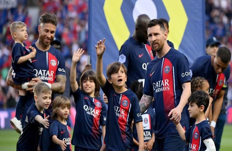 بطولة فرنسا.. وداع غير لائق لميسي وأوكسير آخر الهابطين 