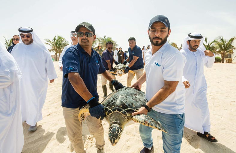 مربى الشارقة للأحياء المائية يستعرض إنجازاته ومبادراته في اليوم العالمي للمحيطات