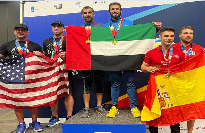 شرطة أبوظبي تتصدر الفرق الحائزة على الميداليات بالألعاب العالمية بـ 15 ميدالية في هولندا