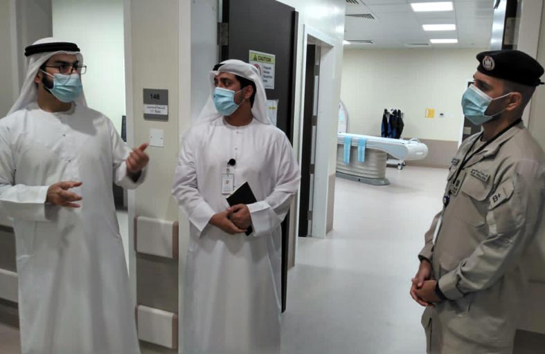 شرطة أبوظبي تطلع على تقنيات التعرف على جثث مجهولي الهوية بالمشرحة المركزية