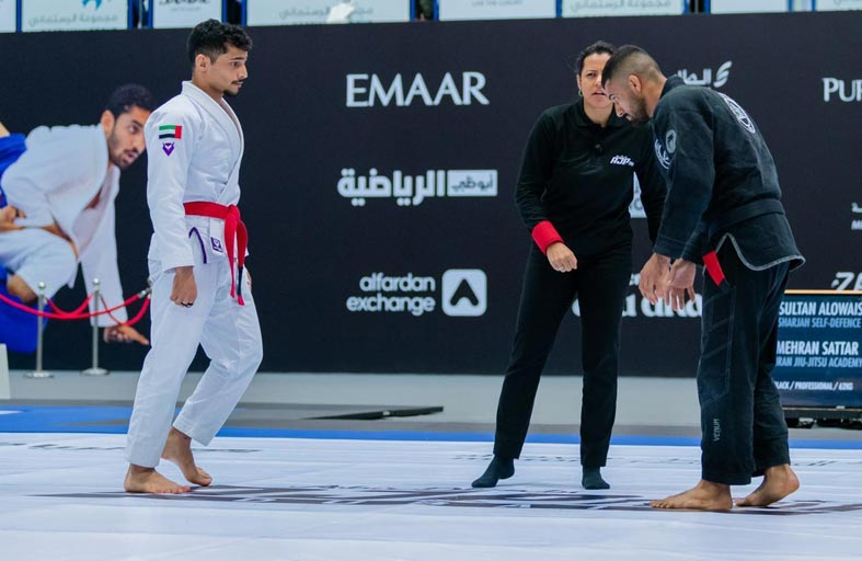 سلطان العويس.. قصة نجاح ملهمة في الجوجيتسو والهندسة المدنية