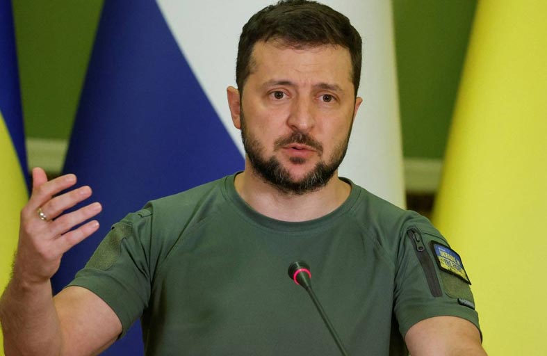 زيلينسكي المفاوضات جارية بشأن قمة سلام ثانية 