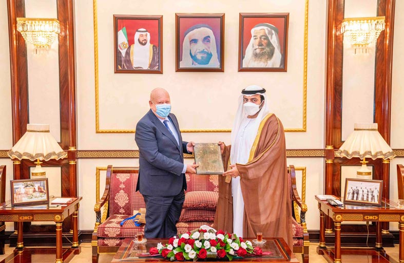 ولي عهد الفجيرة يستقبل عددا من سفراء دول أمريكا الوسطى