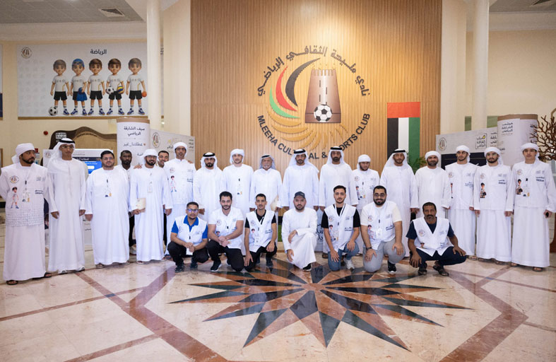 رئيس المجلس البلدي لمدينة مليحة يشهد افتتاح «صيف الشارقة الرياضي.. عطلتنا غير 2026» بنادي مليحة 