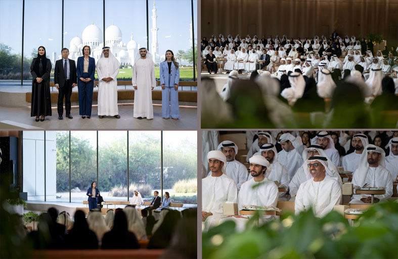 حامد بن زايد يشهد الجلسة الرمضانية الثانية لمجلس محمد بن زايد بعنوان «عقلية التعلم: فتح آفاق الابتكار للمستقبل»