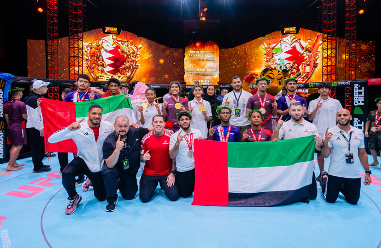 أبطال منتخبنا الوطني يواصلون التألق وحصد الميداليات في ختام مشاركتهم في بطولة آسيا للفنون القتالية المختلطة للهواة 2023  