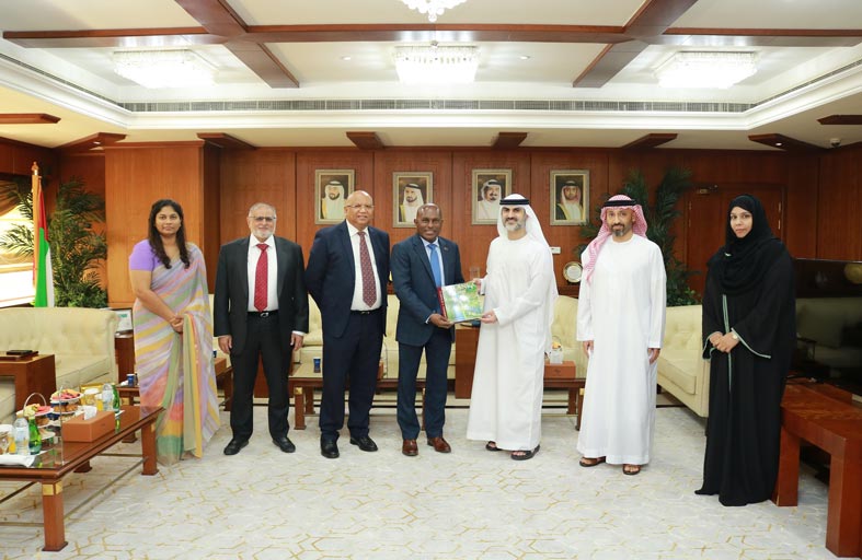 غرفة عجمان تبحث التعاون الاقتصادي مع جمهورية سريلانكا