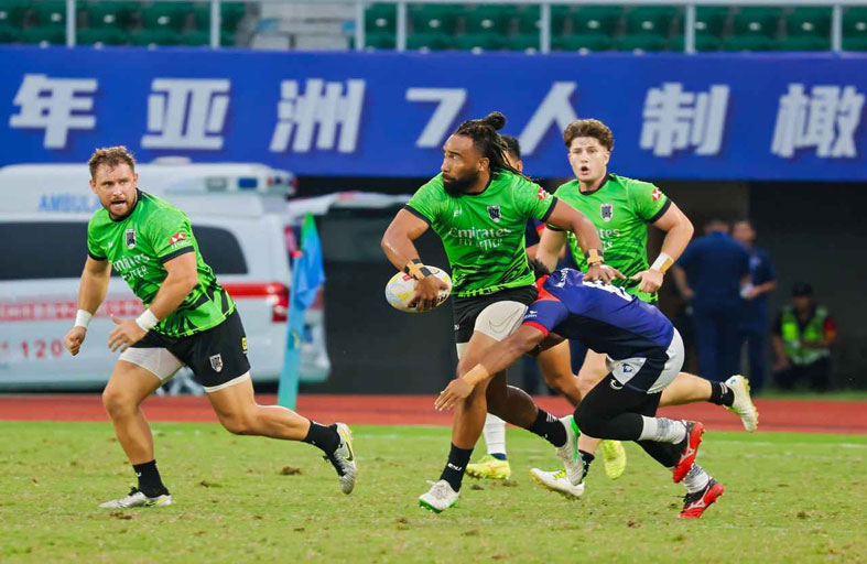 الرجبي يواجه الصين تايبيه والهند في افتتاح سباعيات آسيا 