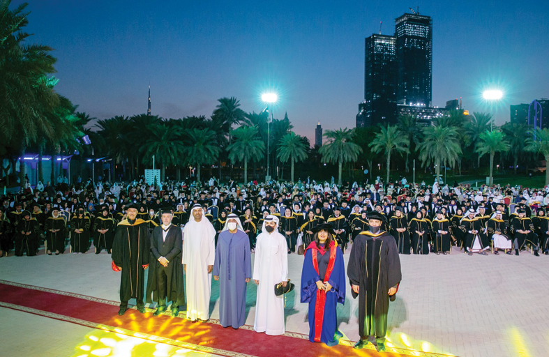 الجامعة البريطانية في دبي تحتفل بتخريج فوجين 