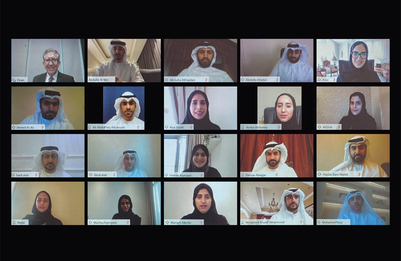 الأمانة العامة لمجلس الوزراء : استمرارية التدريب عن بعد للشباب المختارين لعضوية مجالس الإدارة