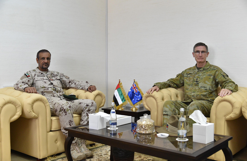 قائد العمليات المشتركة يستقبل قائد قوات الدفاع الاسترالي